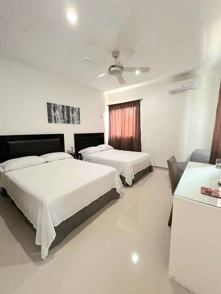 Habitación doble, vista general