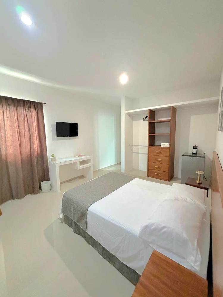 Habitación matrimonial, vista desde la puerta